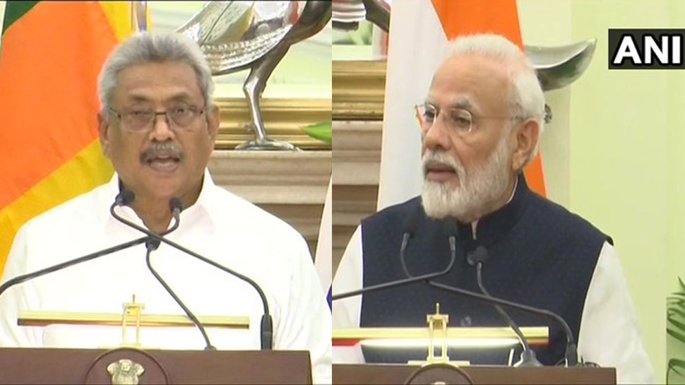 गोटाबाया राजपक्षे से पीएम मोदी ने की द्विपक्षीय वार्ता, श्रीलंका को भारत देगा 550 मिलियन डॉलर