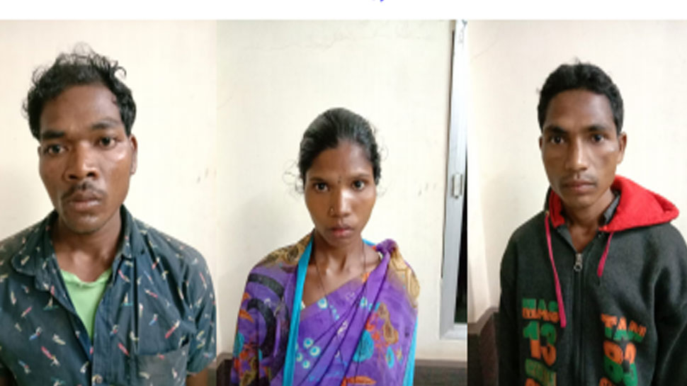 दंतेवाड़ा पुलिस ने एनकाउंटर के दौरान महिला समेत 3 इनामी नक्सलियों को किया गिरफ्तार