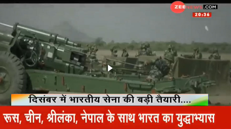 भारतीय सेना अगले माह करेगी चार साझा अभ्यास, फाइटर एयरक्राफ्ट और जंगी जहाज होंगे शामिल