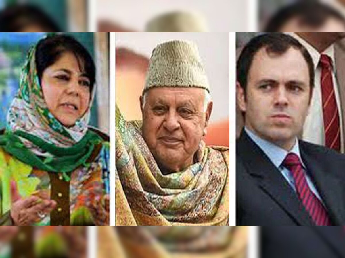 जम्मू-कश्मीर के तीन पूर्व मुख्यमंत्रियों की रिहाई पर कोई फैसला नहीं लिया गया है. (फाइल)