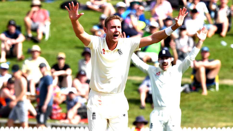 ENGvsNZ: ब्रॉड ने कराई इंग्लैंड की वापसी, पर बल्लेबाजों ने फिर किया निराश