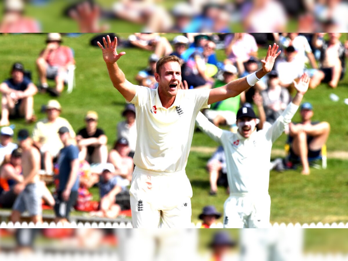 स्टुअर्ट ब्रॉड टेस्ट क्रिकेट में 500 विकेट की ओर बढ़ रहे हैं. वे अब तक 471 विकेट ले चुके हैं. (फोटो: Reuters) 