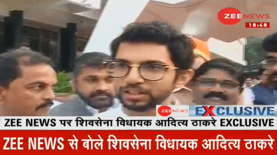 BJP के वॉकआउट पर आदित्य ठाकरे बोेले, 'मैं सिर्फ अपने कामों के बारे में बात करूंगा'