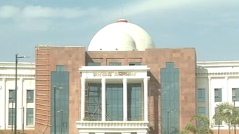 Fire in New Assembly building of Jharkhand | झारखंड विधानसभा के नए भवन ...