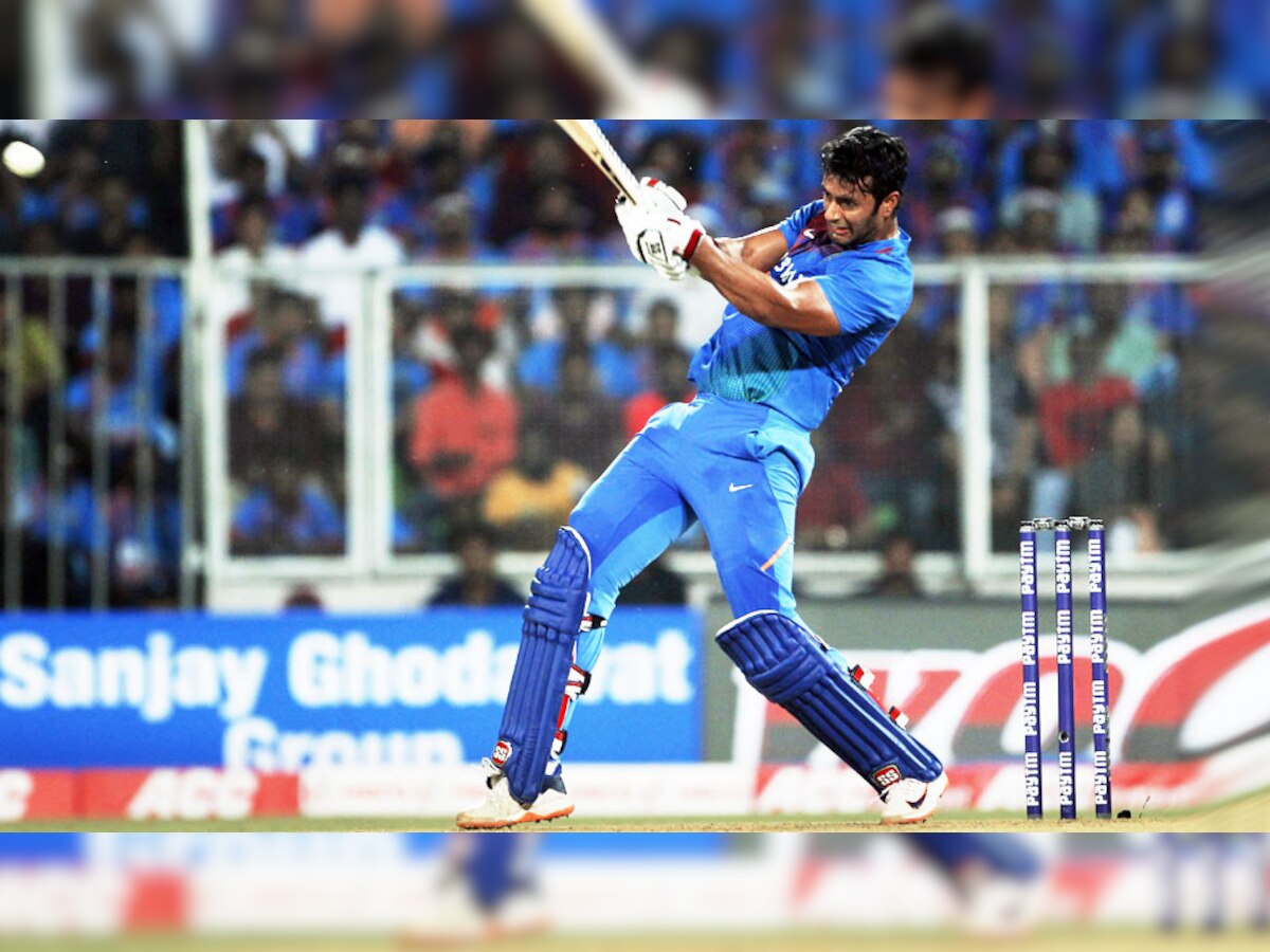 शिवम दुबे ने वेस्टइंडीज के खिलाफ दूसरे टी20 मैच में 54 रन की पारी खेली. (फोटो: ANI) 