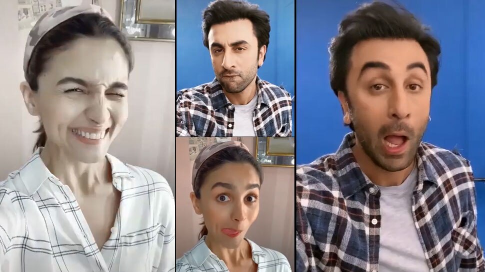 रणबीर कपूर और आलिया भट्ट ने TikTok पर दिया मजेदार चैलेंज, VIDEO हुआ VIRAL
