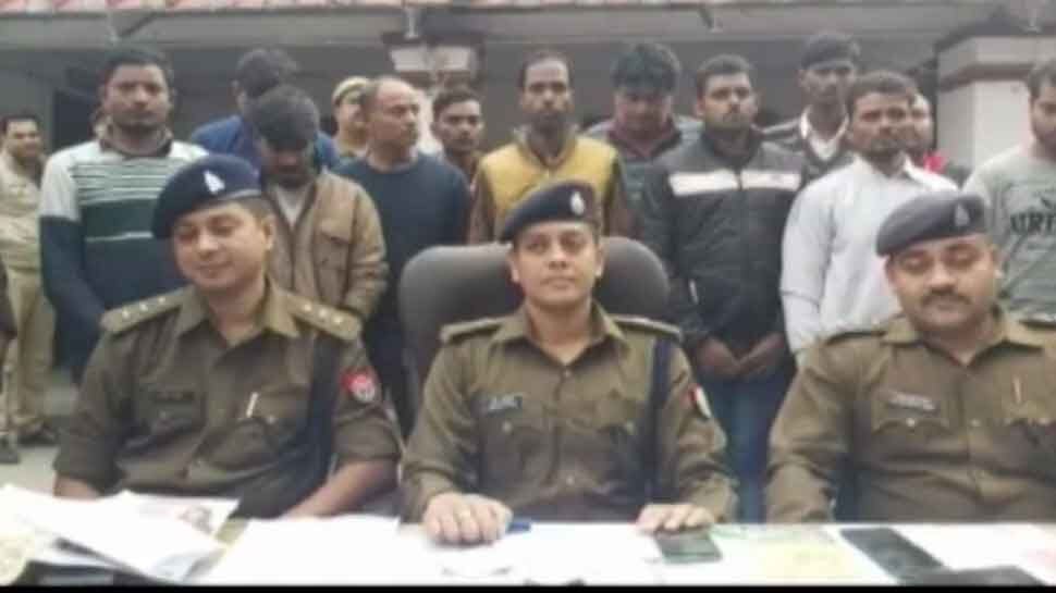 गोरखपुर: चोरी और टप्पेबाजी की घटनाओं को अंजाम देने वाले गिरोह का भंडाफोड़, 16 गिरफ्तार