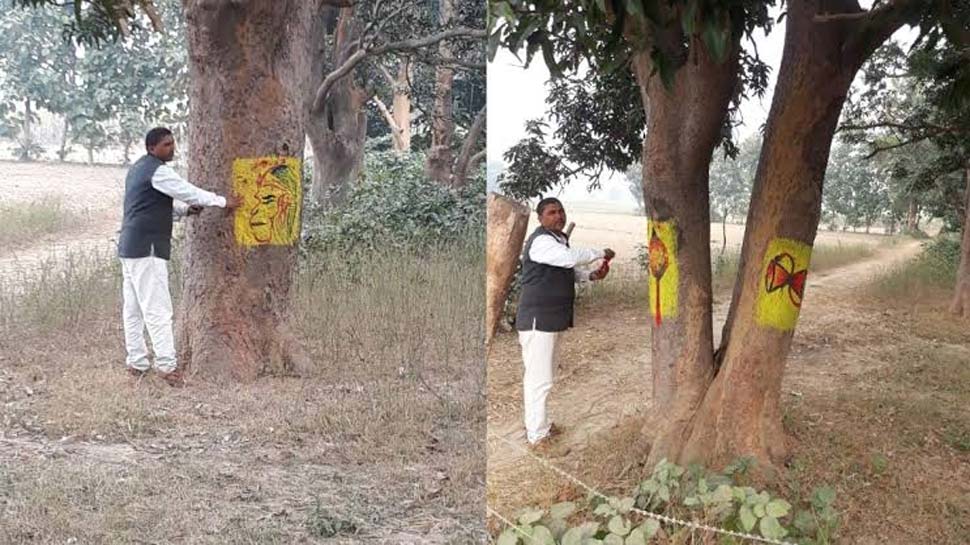 पेड़ों को बचाने के लिए इस आदमी ने देवी-देवताओं का लिया सहारा, कहा- 'मेरा इलाका हरा-भरा हो गया' पेड़ों को बचाने के लिए इस आदमी ने देवी-देवताओं का लिया सहारा, कहा- 'मेरा इलाका हरा-भरा हो गया'