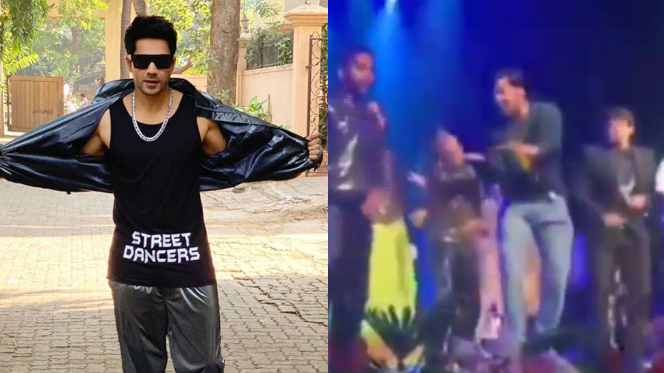 VIDEO: कैंसर पीड़ित बच्चों के साथ थिरके वरुण धवन, बोले- 'अब कैंसर लाइलाज नहीं' VIDEO: कैंसर पीड़ित बच्चों के साथ थिरके वरुण धवन, बोले- 'अब कैंसर लाइलाज नहीं'