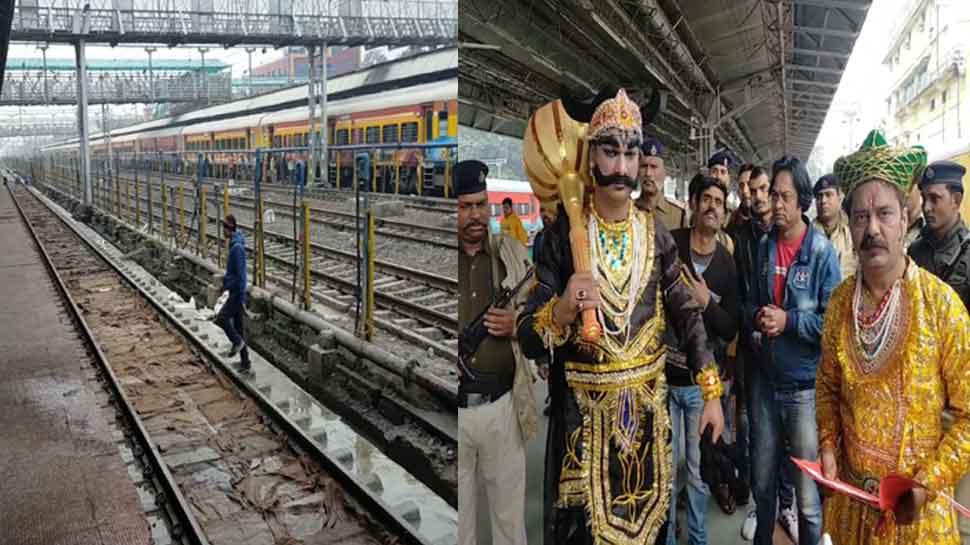 रेलवे पटरी क्रॉस कर रहे थे लोग, अचानक आंखों के सामने नजर आने लगे यमराज और फिर...