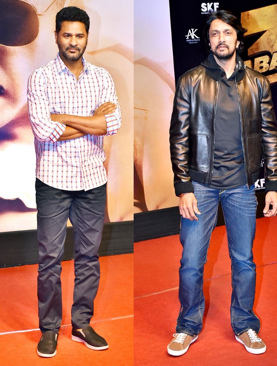 विलेन और डायरेक्टर की जोड़ी Salman Khan And Sonakshi Sinha etc At DABANGG 3 Special Screening at PVR juhu