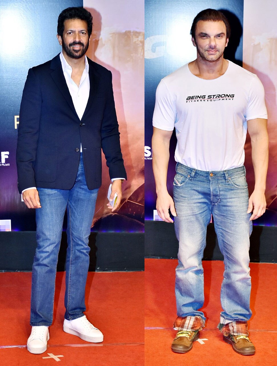 यूं दिखे सोहेल और कबीर खान Salman Khan And Sonakshi Sinha etc At DABANGG 3 Special Screening at PVR juhu