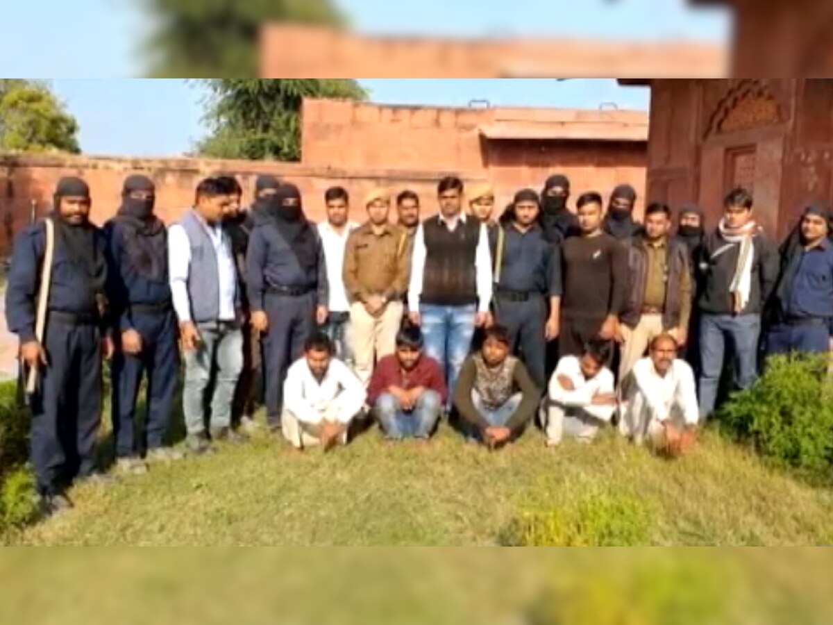 गब्बर सिंह गुर्जर गैंग के पांच डकैत गिरफ्तार