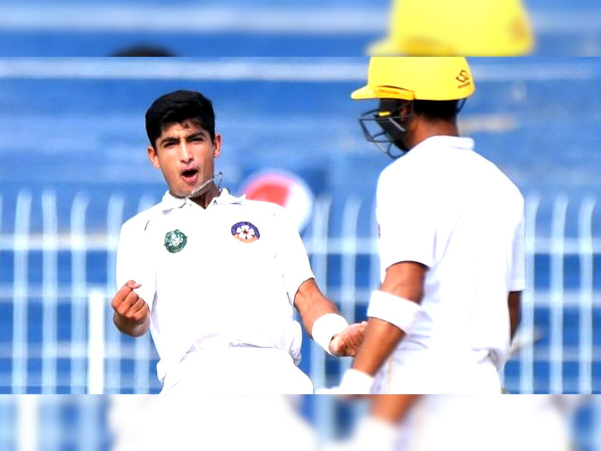पाकिस्तान: नसीम शाह बने टेस्ट में 5 विकेट लेने वाले सबसे कम उम्र के तेज गेंदबाज