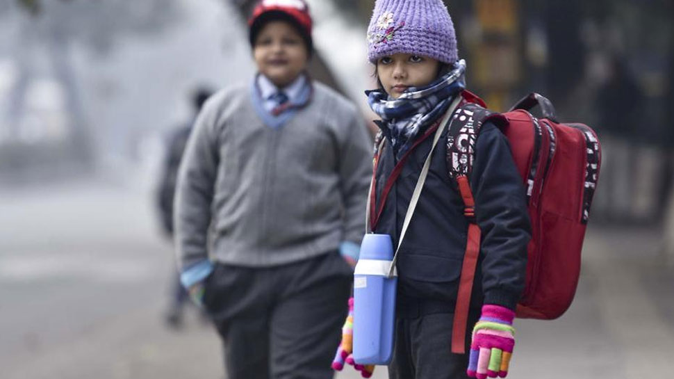 उत्तर प्रदेश में कड़ाके की ठंड, दो दिन बंद रहेंगे गाजियाबाद के सभी स्कूल