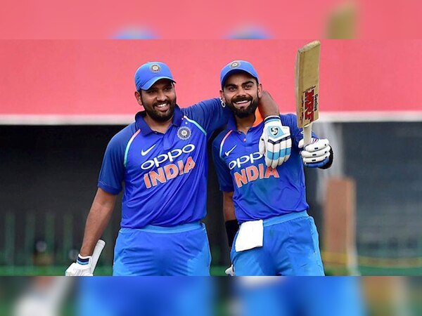 रोहित और विराट में इस साल कई रिकॉर्ड में नजदीकी मुकाबला रहा.  (फोटो: PTI)