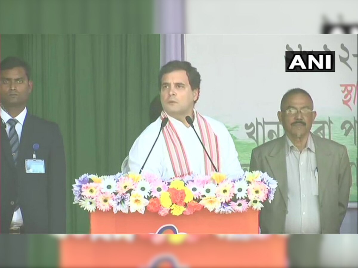 कांग्रेस का CAA-NRC विरोध, राहुल गांधी ने कहा, 'असम को नागपुर से नहीं चलने देंगे'