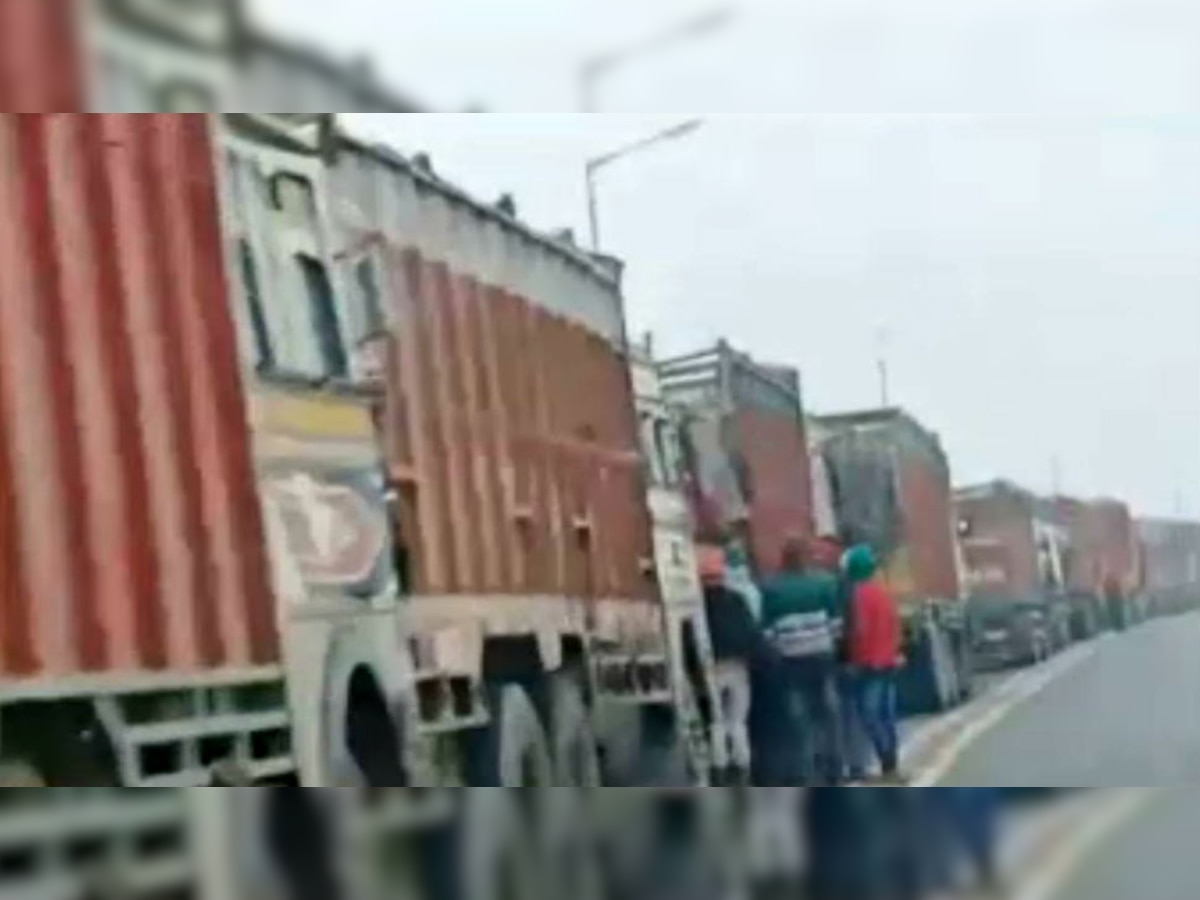 पटना के जेपी सेतु पर आज ट्रकों का 9 किलोमीटर लंबा जाम लग गया है.