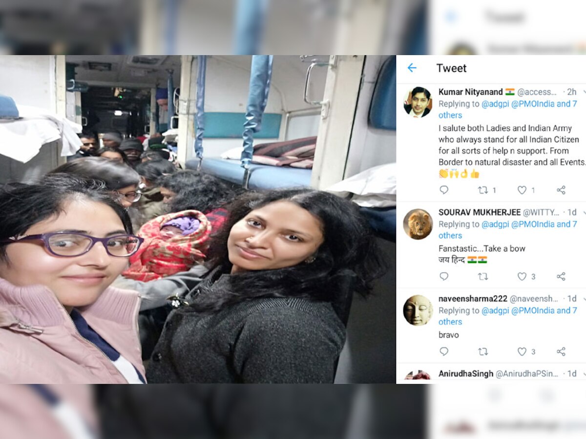 सेना की इन 2 महिला अफसरों ने ट्रेन में किया ऐसा काम कि यात्री बोले - 'इंडियन आर्मी जिंदाबाद'