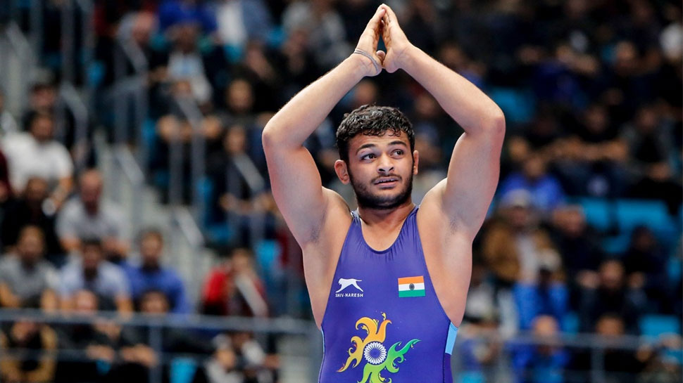 दीपक पुनिया ने कुश्ती में रचा इतिहास Deepak Punia Wins World Wrestling Championship