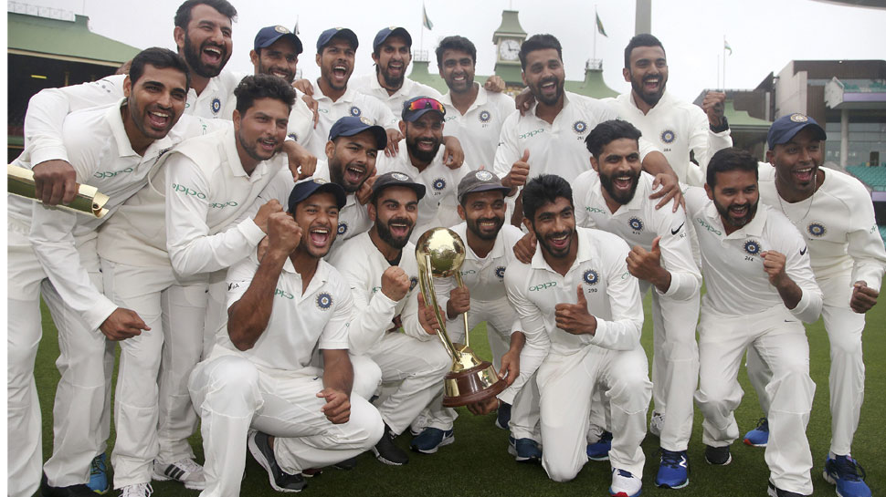 भारत ने ऑस्ट्रेलिया में जीती पहली टेस्ट सीरीज First Test Series Win in Australia by India