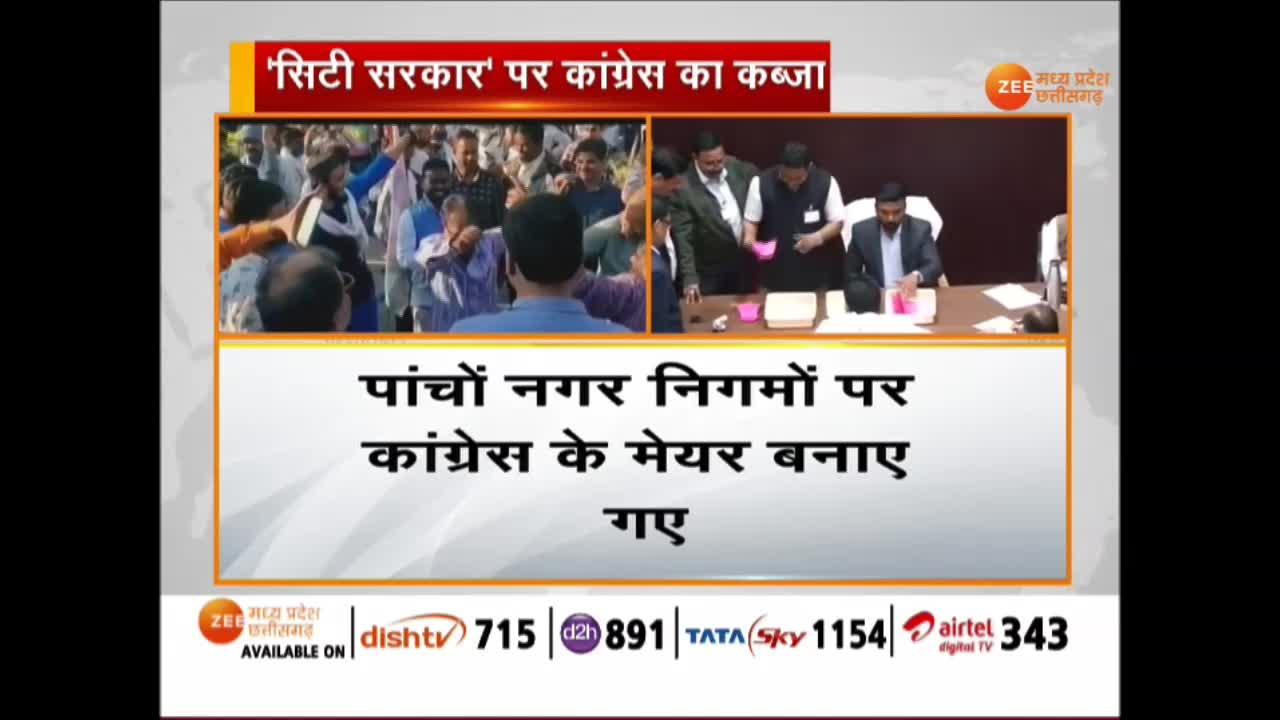 Aijaz Dhebar elected as new mayor of Raipur रायपुर में मेयर चुनाव में