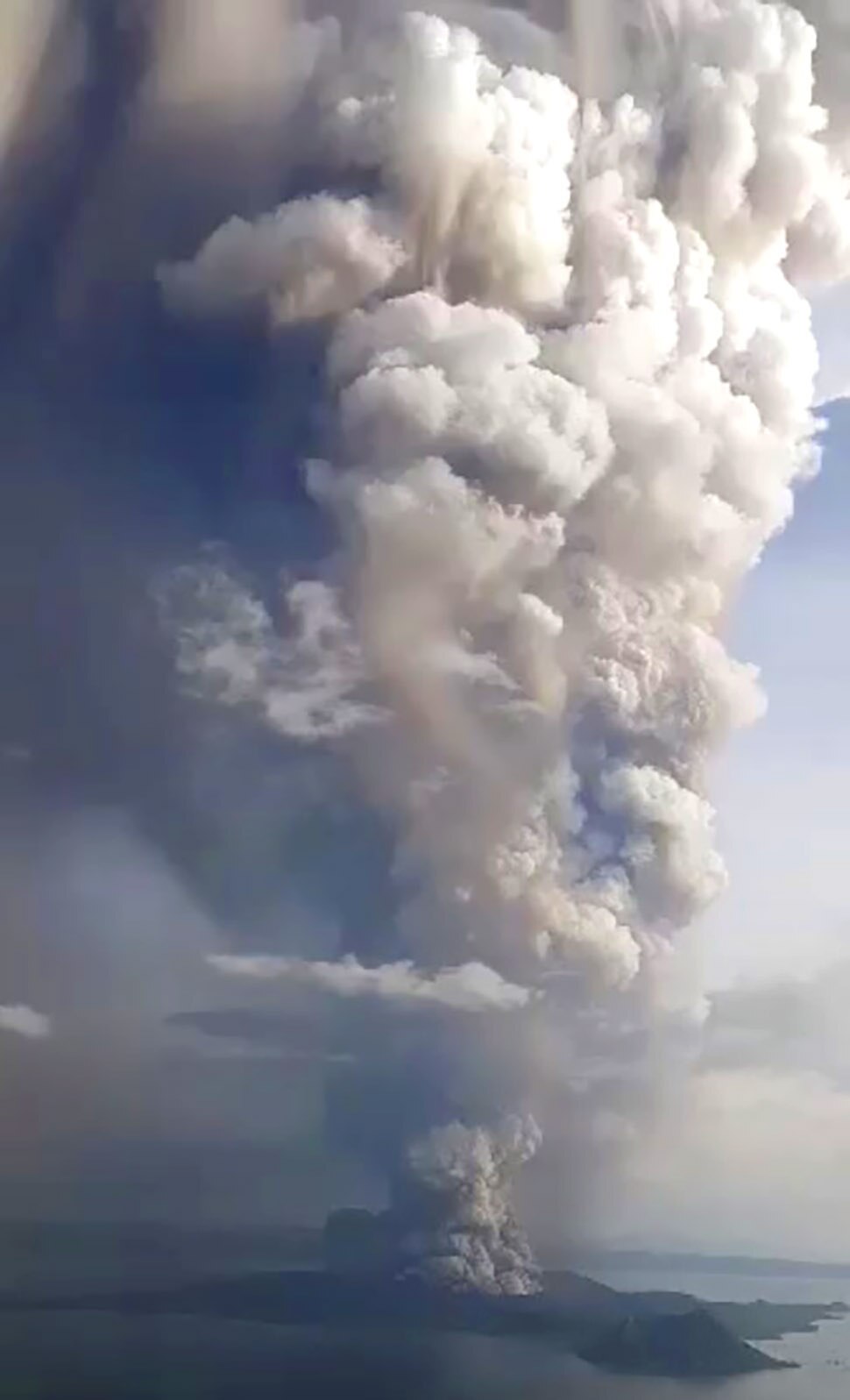 Taal volcano erupts again after 46 years, explodes 34 times in 450