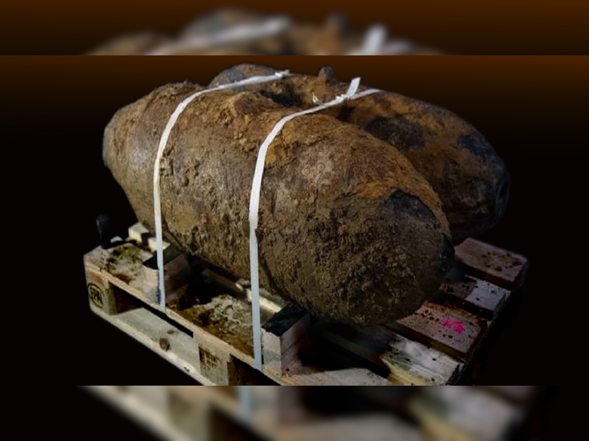 दूसरे विश्वयुद्ध के एक-एक बम का वजन 200 किलोग्राम है