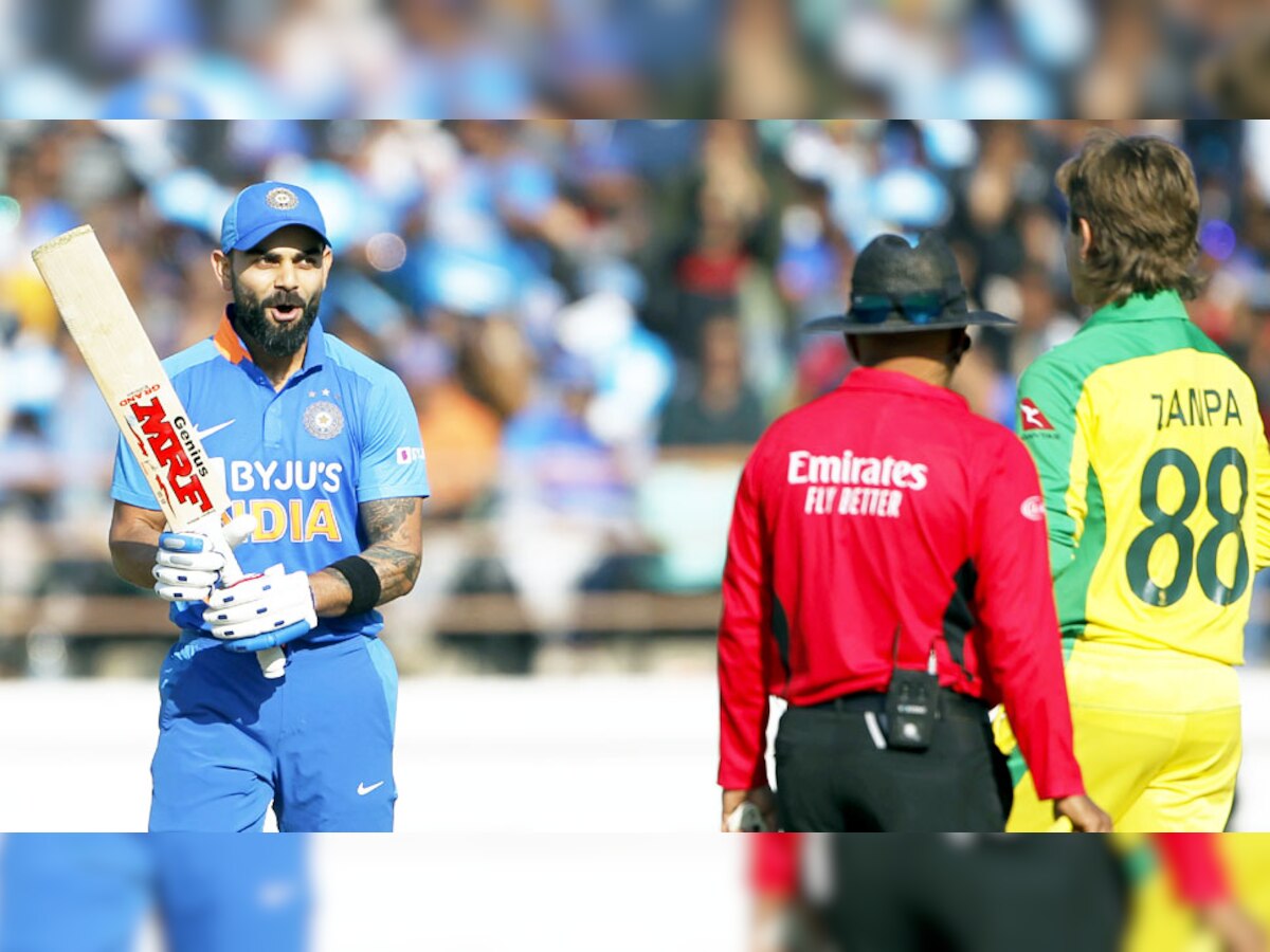 भारतीय कप्तान विराट कोहली ने ऑस्ट्रेलिया के खिलाफ दूसरे वनडे मैच में 78 रन की पारी खेली. (फोटो: ANI)