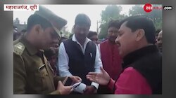 VIDEO: भाजपा विधायक ने हत्‍या का खुलासा करने पर एएसपी लगाई फटकार