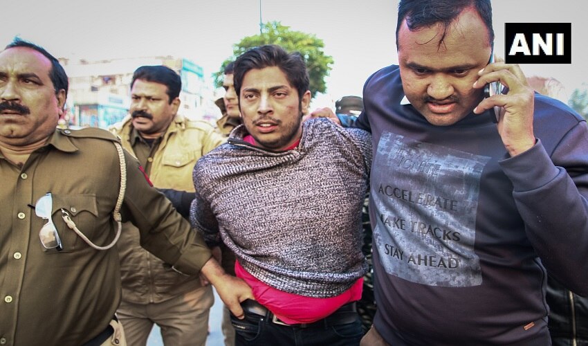 शाहीन बाग प्रदर्शन स्थल पर चली गोली, गोलीबाज गिरफ्तार