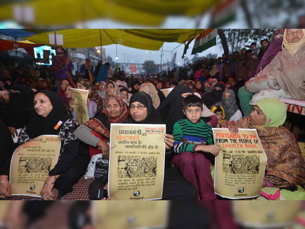 शाहीन बाग में प्रदर्शन कर रहे 50 लोगों को द‍िल्‍ली पुलिस ने भेजा नोटिस