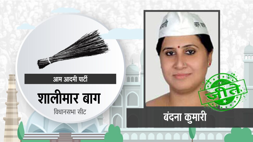 delhi assembly election 2020 fight between aap and bjp on shalimar bagh