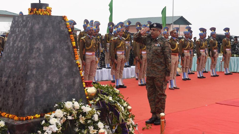पुलवामा हमले को 1 साल Lethpora Memorial 1