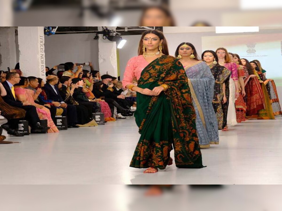 लंदन फैशन वीक में दिखा भारतीय संस्कृति का जलवा, विदेश में हुई देश की तारीफ