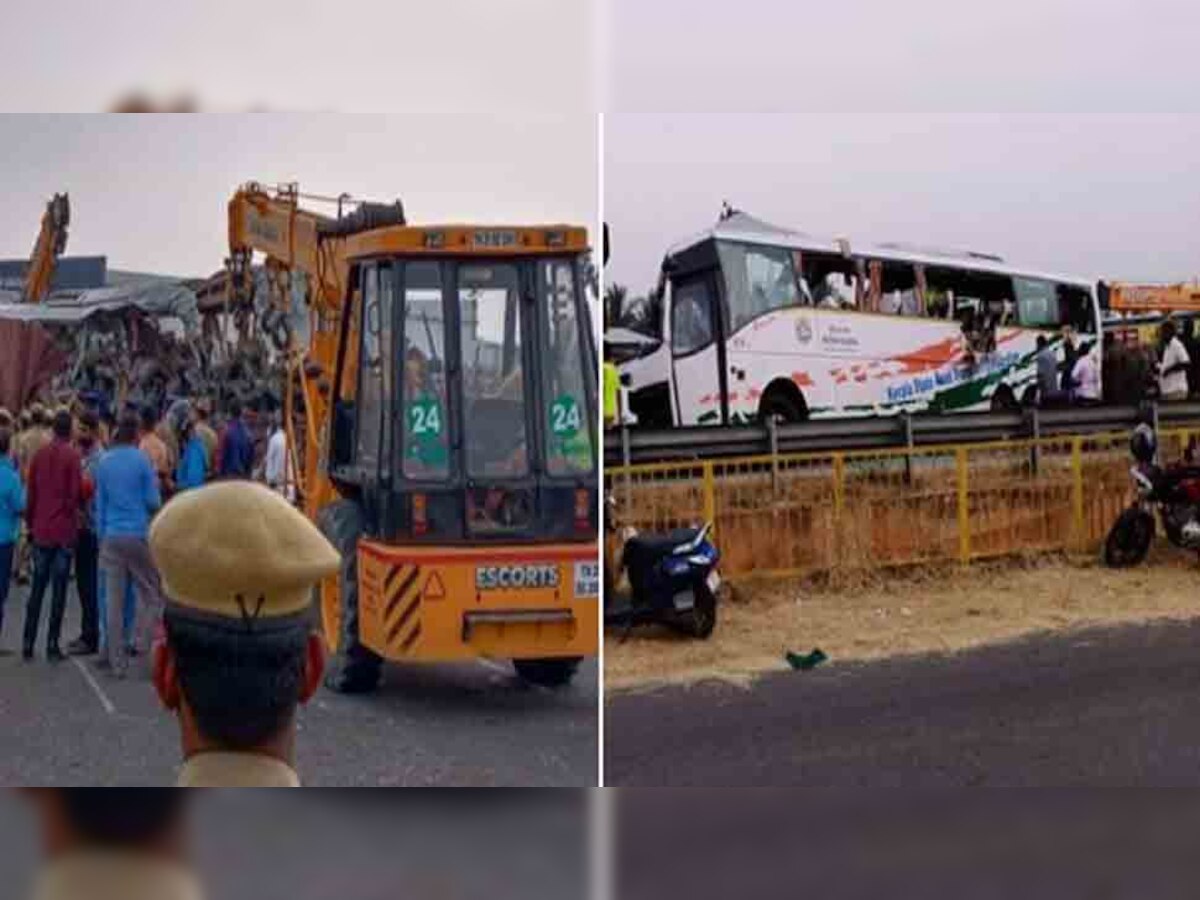 तमिलनाडु में भीषण सड़क हादसा, लॉरी-बस की टक्कर में 19 लोगों की मौत, 25 घायल 