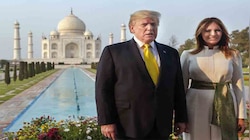 डोनाल्ड ट्रंप के भारत दौरे का पहला दिन कुछ ऐसे बीता, देखें चुनिंदा तस्वीरें