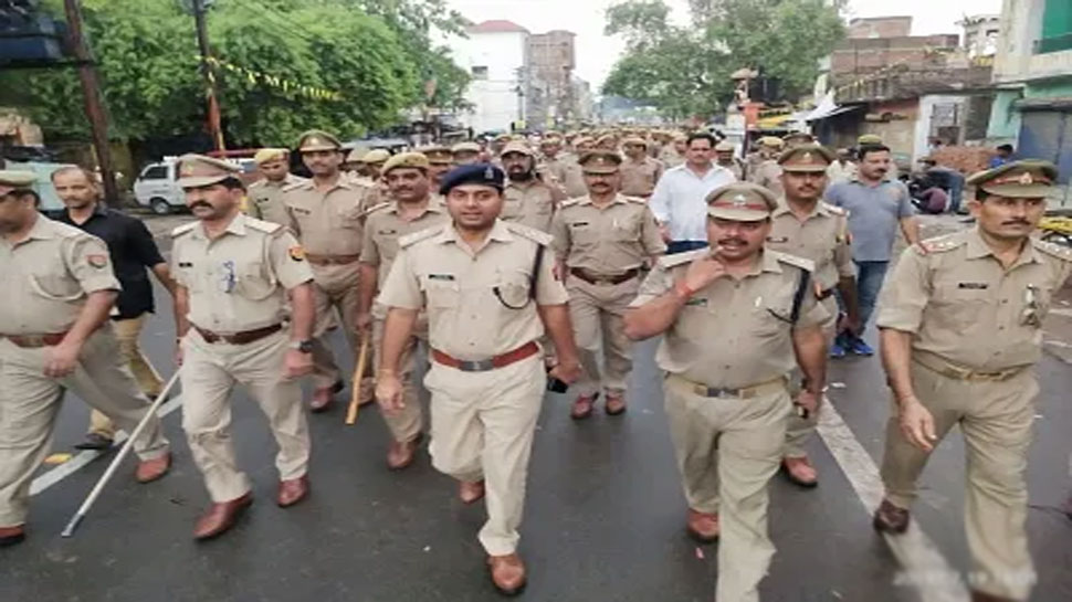 High alert in Uttar Pradesh ahead before Friday prayers police ...