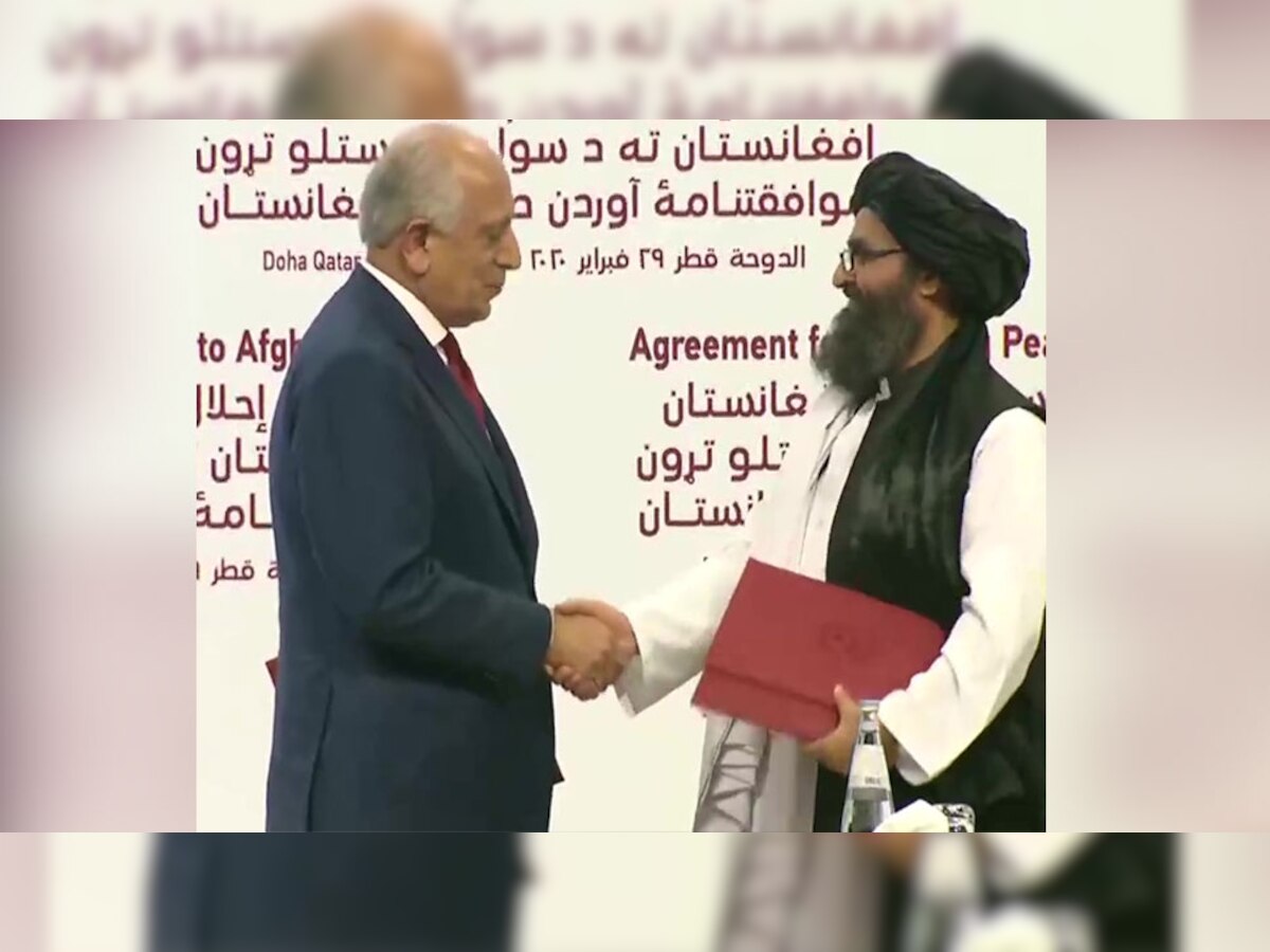  अमेरिका और तालिबान के बीच कतर में ऐतिहासिक शांति समझौते पर हस्ताक्षर हुए. 
