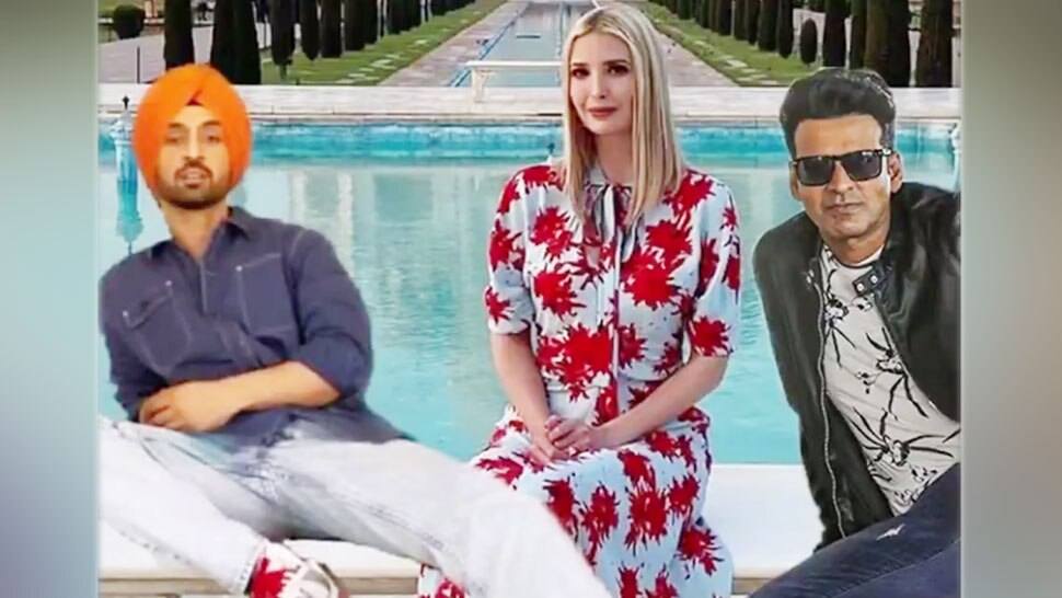 After Diljit Manoj Bajpayee Now Shares Ivanka Trump S Memes Saying Heavy On Us All Diljit क ब द अब Manoj Bajpayee न श यर क Ivanka Trump व ल म म स कह हम सब पर