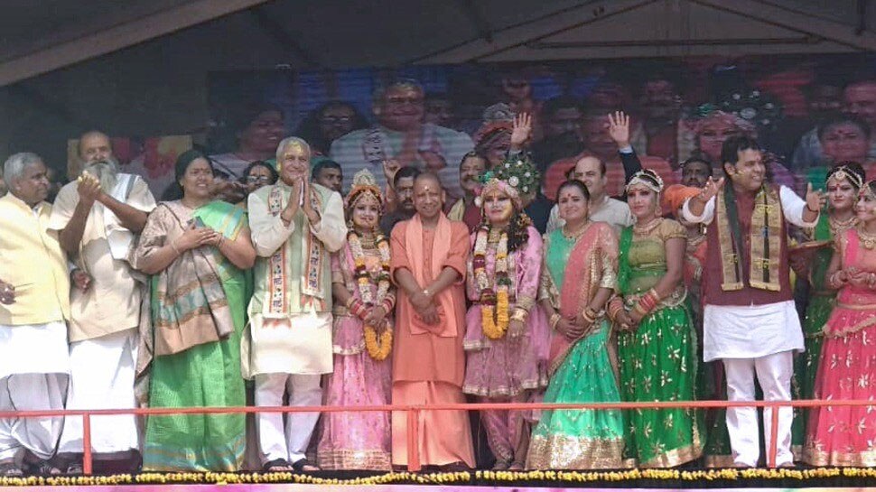 CM Yogi adityanath assured saints in mathura that Kumbh ...