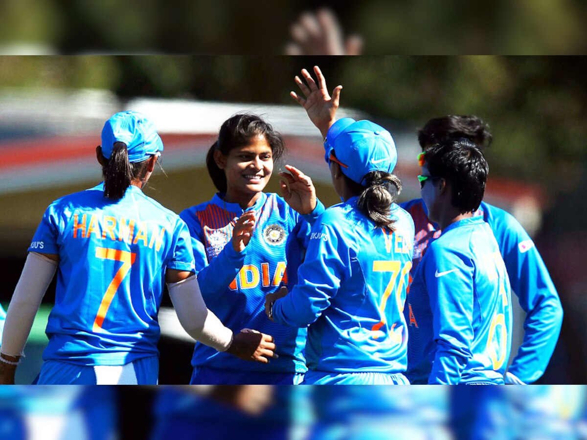 भारतीय महिला टीम ने टी20 वर्ल्ड कप में अपने चारों मैच जीते हैं. (फोटो: ANI) 