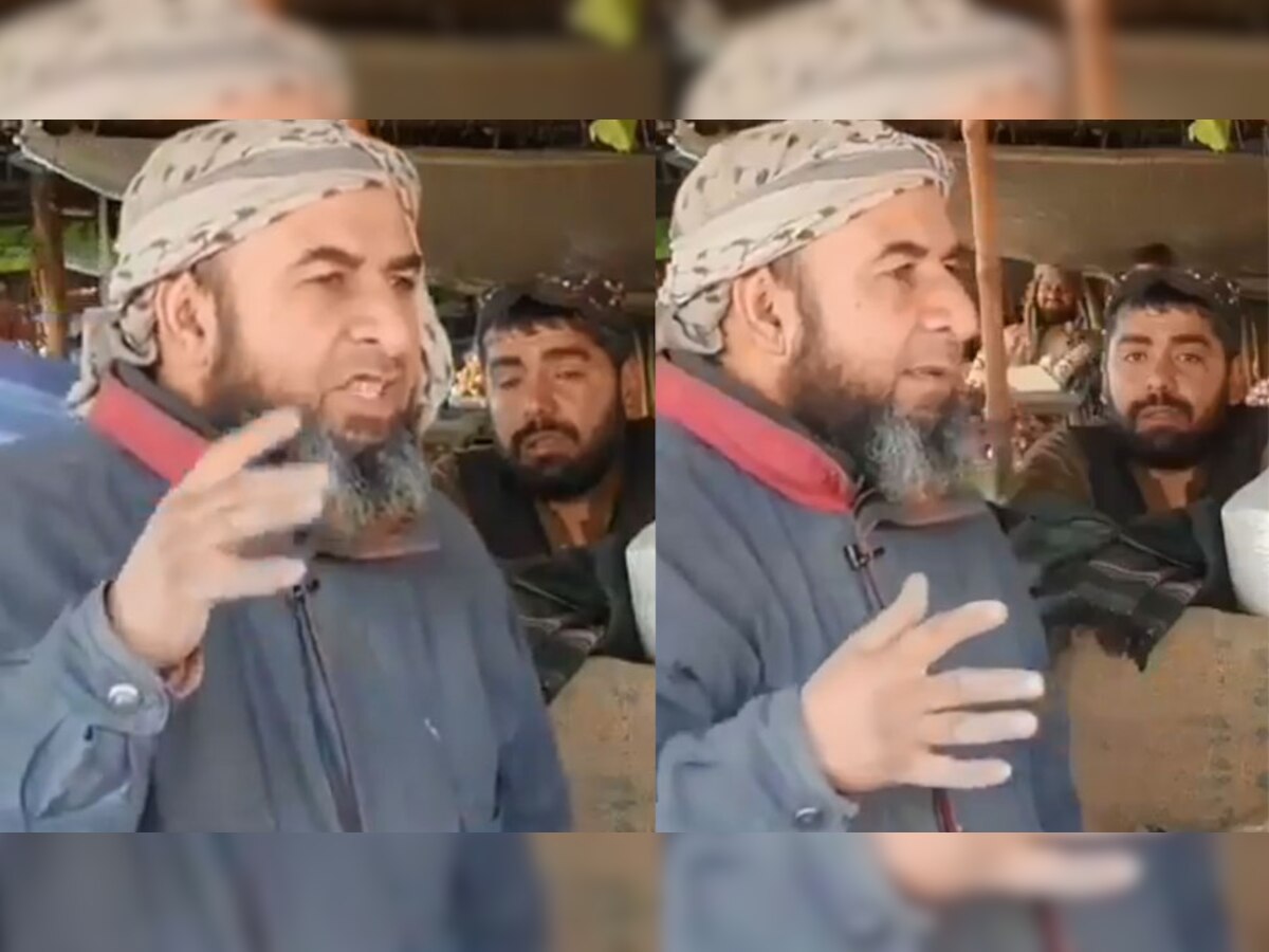 वीडियो में एक पाकिस्तानी पठान कोरोना वायरल को लेकर चीन पर जमकर भड़ास निकाल रहा है (फोटो साभारः वीडियो ग्रैब, ट्विटर)