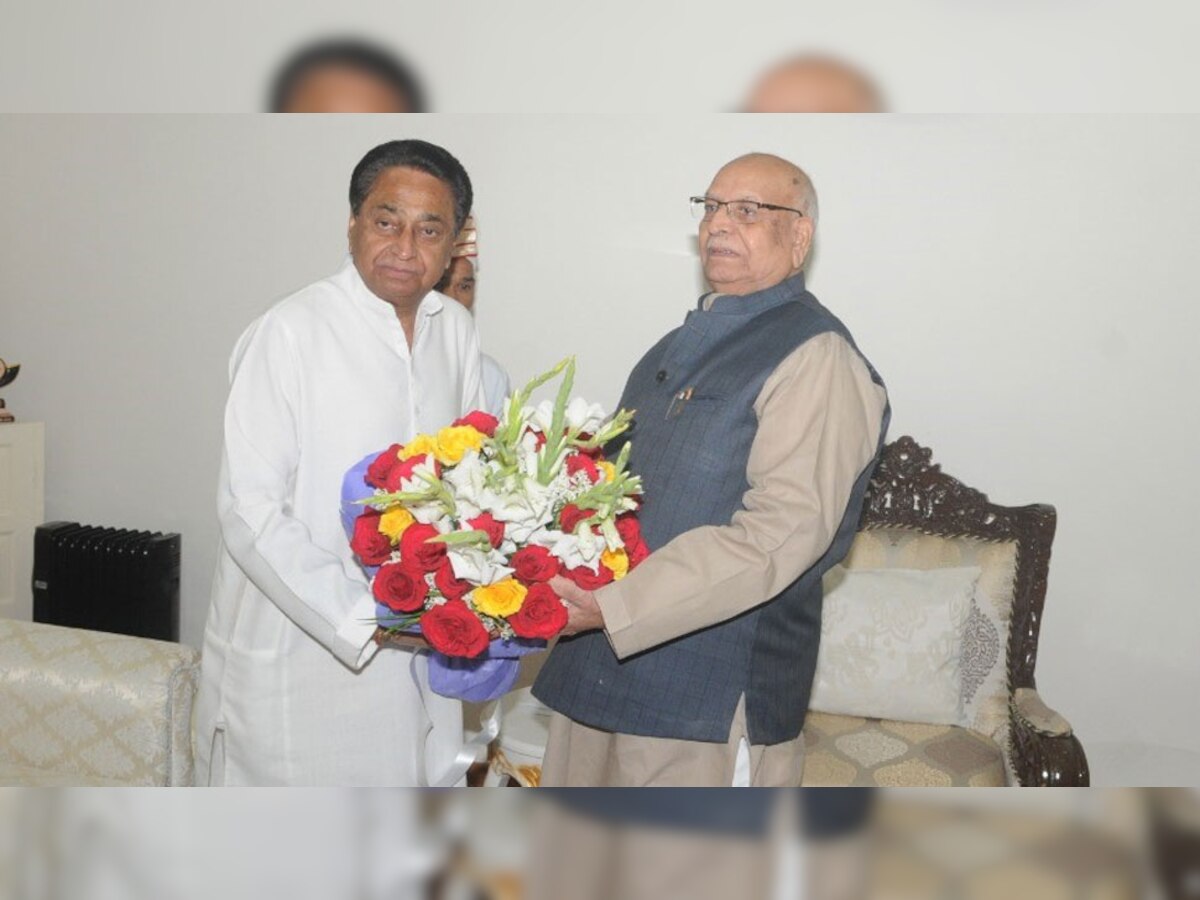मध्य प्रदेश के मुख्यमंत्री कमलनाथ ने राज्यपाल लालजी टंडन से मुलाकात की.