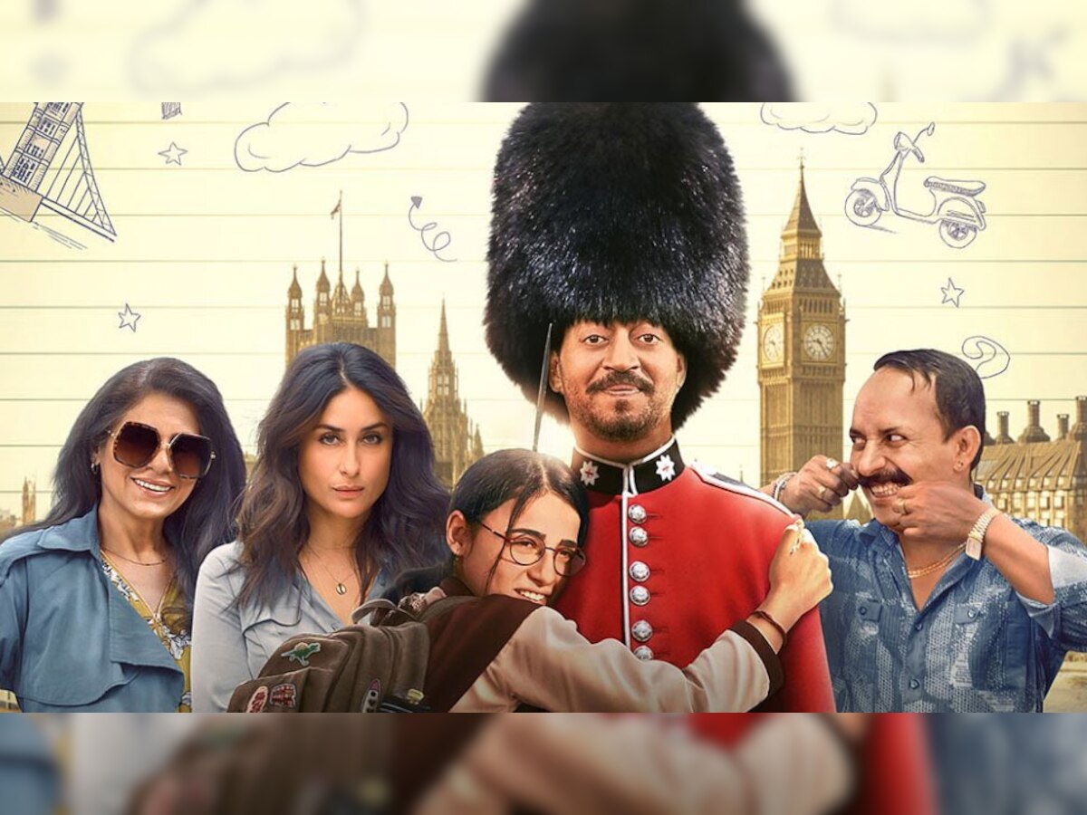 13 मार्च को सिनेमाघरों में रिलीज हुई फिल्म 'अंग्रेजी मीडियम (Angrezi Medium)' (फिल्म पोस्टर)