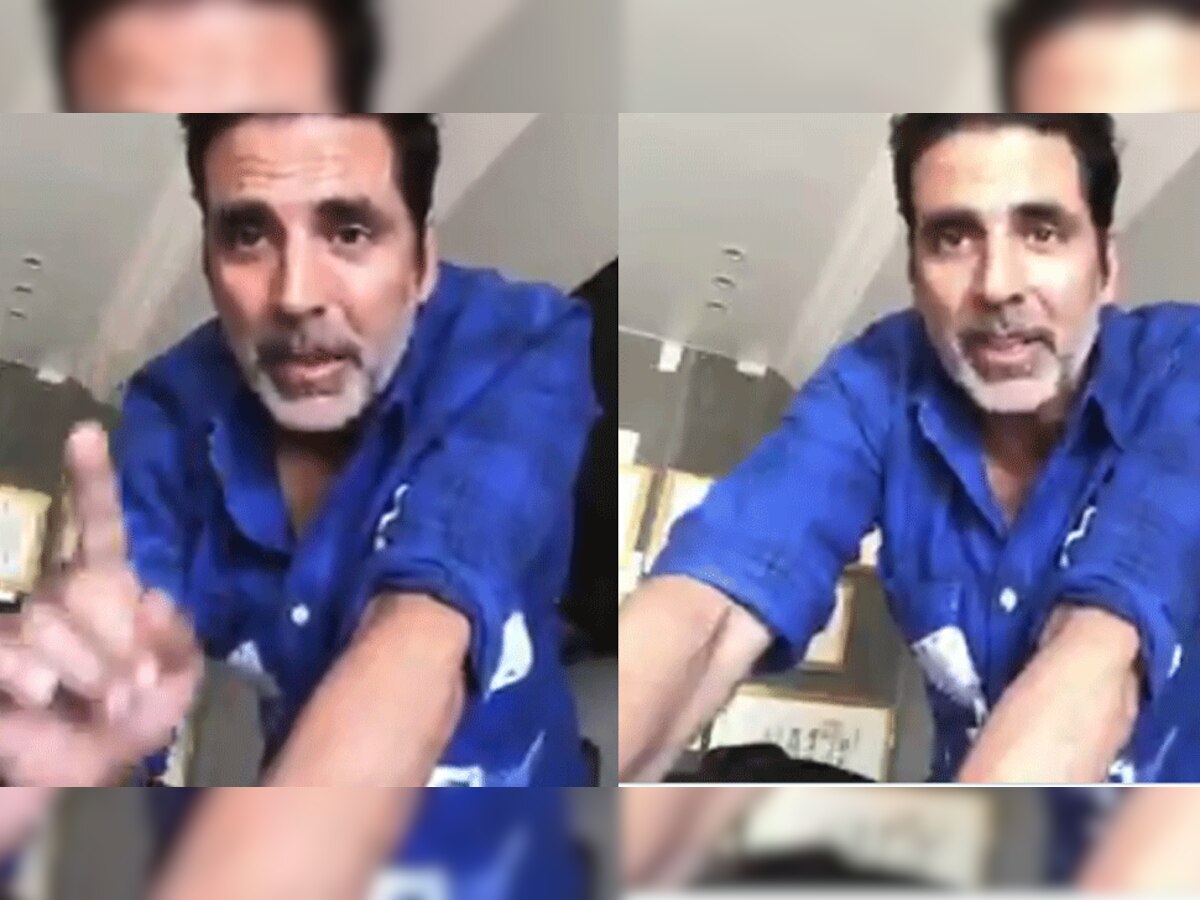 अक्षय कुमार ने लगाई होम क्वारंटाइन के बाद भी पार्टी करने वालों को लताड़- Watch Video