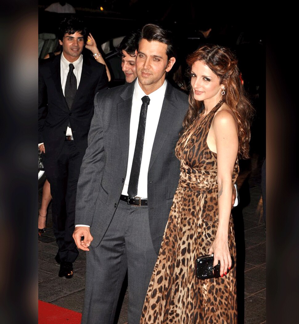 मर्जी से आईं सुजैन Hrithik Roshan and wife Sussanne