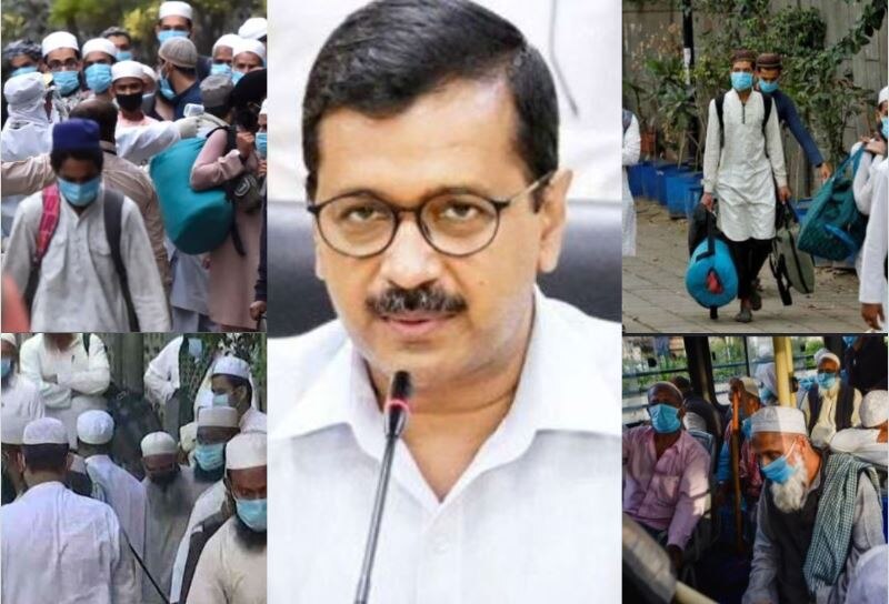 अंडमान तक कोरोना फैलाया निजामुद्दीन के तबलीगियों ने, केजरीवाल पर उठे सवाल