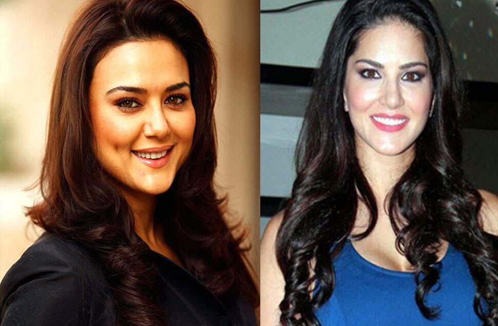 प्रीति जिंटा और सनी लियोन bollywood stars