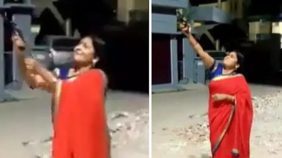 दिये जलाने के बजाए फायरिंग करना खातून लीडर को पड़ा महंगा, FIR भी हुई और BJP ने ओहदा भी छीना